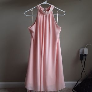 Halter Chiffon Dress